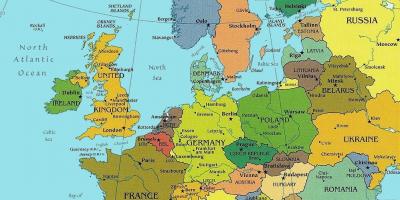 Картата на будимпешта во европа
