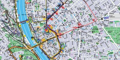 Будимпешта хоп на хоп исклучите автобуска карта