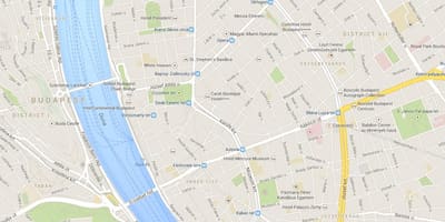 Картата на будимпешта божиќ пазари