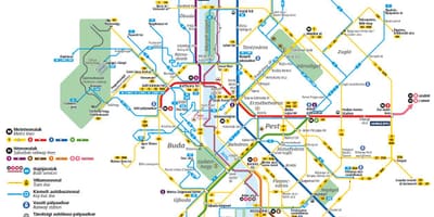Будимпешта bkk мапа