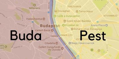 Буда унгарија мапа